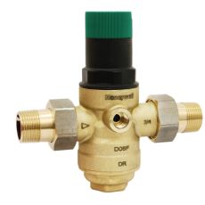 REGULATEUR DE PRESSION A MEMBRANE - 2 RACCORDS UNION MALE - POUR RESEAU D'EAU