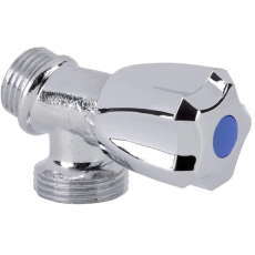 Robinet machine à laver laiton chromé modèle standard 1/2'' 4MS