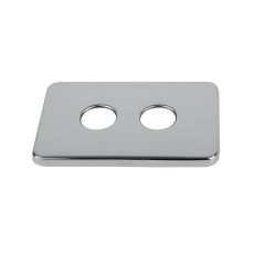 Plaque de finition inox pour SERTIfix entraxe 55 mm