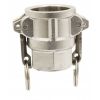 Coupleur Femelle - Type D - Joints Nbr - Inox