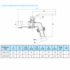 Robinet De Puisage Inox 316 Levier Cadenassable Pn.16