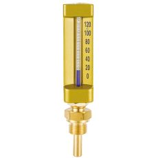 Thermometre Industriel Droit Hauteur 110mm Plongeur 63mm