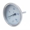 Thermometre Bimetallique Tout Inox - Ø100 - Axial Plonge