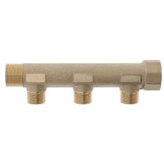 ollecteur laiton gamme classique MF 3/4'' - composable - 2 à 7 sorties 1/2'