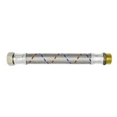 Flexible Sanitaire Chauffage Climatisation Inox Femelle x Mâle DN 15 mm - Série Standard