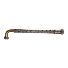Flexible Sanitaire Chauffage Climatisation Inox Coudé Femelle x Femelle DN 19 mm - Série Standard