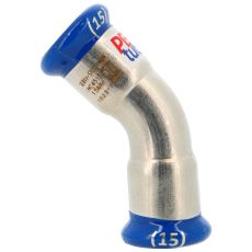 Coude 90° femelle-femelle acier inox à sertir SERTIsteel