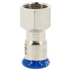 Jonction femelle fixe acier inox à sertir SERTIsteel