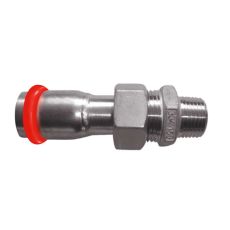 Raccord union mâle conique acier Carbone électrozingué SERTIsteel