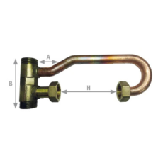 Support Compteur d'eau Divisionnaire Équerre
