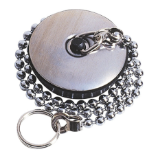 Bouchon Wirquin Ø47 mm + Chaînette L.450 mm.avec anneau