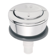 Bouton double poussoir Wirquin pour mécanisme de WC