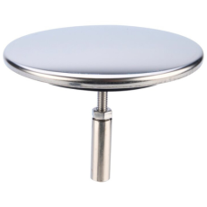 Clapet de vidage pour baignoire - NICOLL - Avec embout - Ø 70 mm - Réglable 47 à 65 mm